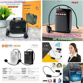 [FREESHIP] MÁY LOA TRỢ GIẢNG ZANSONG M80 - M70, LECOO MCS10 TẶNG KÈM MIC KHÔNG DÂY
