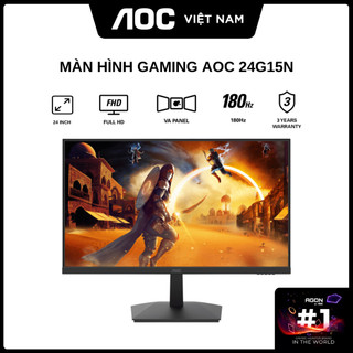 Màn hình gaming aoc 24g15n 24 inch - hàng chính hãng