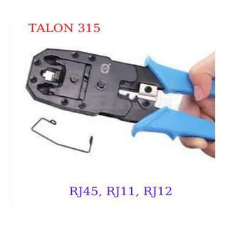 Kềm bấm cáp mạng TL315 Bấm RJ11-RJ12-RJ45- Loại Tốt- Chất Liệu Thép Không Gỉ