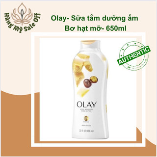 Sữa Tắm Olay 650ml Ultra Moisture Shea Butter Bơ Hạt Mỡ dưỡng ẩm