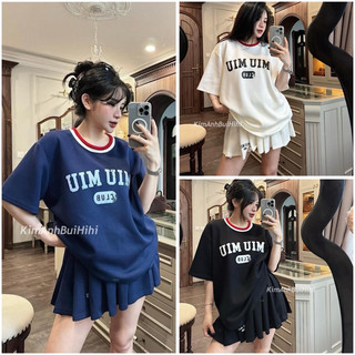 Sét áo cộc tay miu.miu + chân váy xếp li