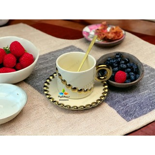Cốc trà, cafe phong cách quý tộc Châu Âu Mephuclam.4.7