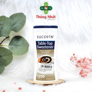 Đường ăn kiêng Sucofine cho người tiểu đường, giảm cân, eat clean hộp 1200 viên