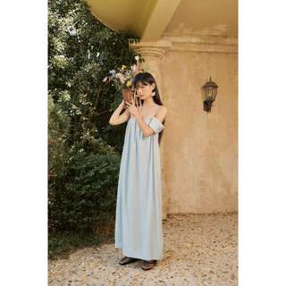 Đầm cách điệu lệch vai cloude dress | chen inspired