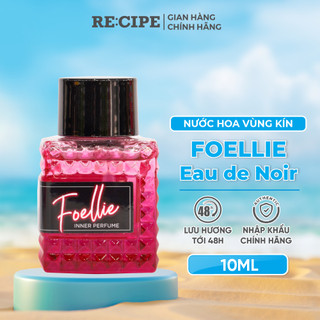 Nước hoa vùng kín nữ Foellie Noir hương thơm quyến rũ nữ tính gợi cảm 5ml/10ml
