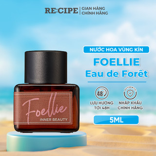 Nước Hoa Nữ Vùng Kín FOELLIE Eau De Forêt Inner Perfume Cao Cấp Hàn Quốc, Nước Hoa Chính Hãng Hương Gỗ 5ml