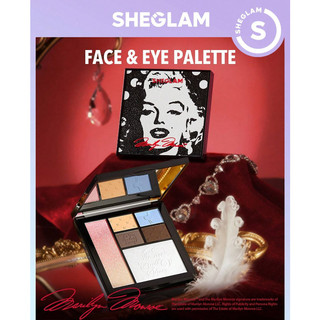 Bảng phấn mắt Marilyn Monroe X SHEGLAM, phấn trang điểm mắt Marilyn Monroe