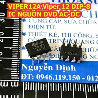 5 con VIPER12A viper12 DIP-8 IC nguồn DVD AC-DC kde4039