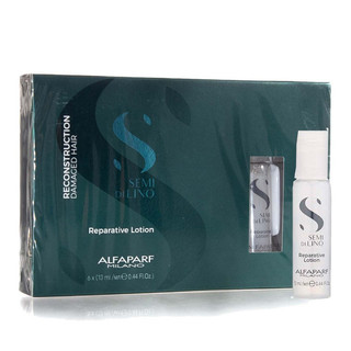 Huyết thanh phục hồi tóc hư tổn Alfaparf Milano Semi Di Lino Reconstruction Reparative Lotion 6x13ml