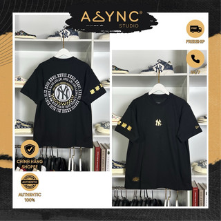 (Auth) Áo Thun New Era x MLB NY Logo Vàng World Series Màu Đen | CODE: 12119411 - Async Studio