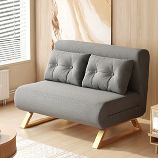 Sofa giường thông minh gấp gọn chân mạ vàng, giường gấp đa năng