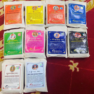 Bột xông Himalayan gói màu