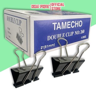 1 Hộp (12 cái) Kẹp bướm - kẹp sắt - kẹp đen - Kẹp tài liệu ECHO MAX , TAMECHO