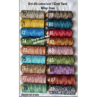 Sợi dệt cotton loại 1