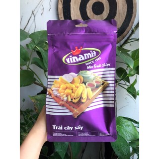 Trái Cây Sấy Vinamit Mix Fruit Chips (Gói 250g)