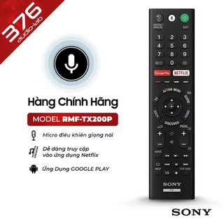 Remote sony giọng nói model rmf tx200p - phím chìm