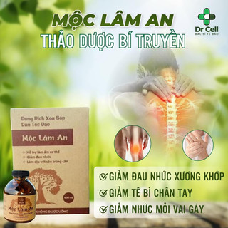 Mộc Lâm An thảo dược xoa bóp giảm đau nhức Dr Cell