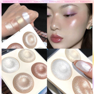  Bảng phấn highlight bắt sáng lấp lánh ánh kim siêu đẹp MSYAHO 