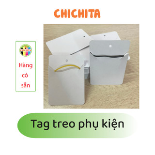 Tag treo phụ kiện handmade,  CHICHITA tem vòng tay, vòng cổ, hoa tai.Có sẵn