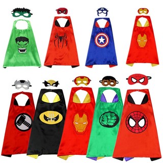 Set Áo choàng + mặt nạ siêu anh hùng hóa trang Halloween
