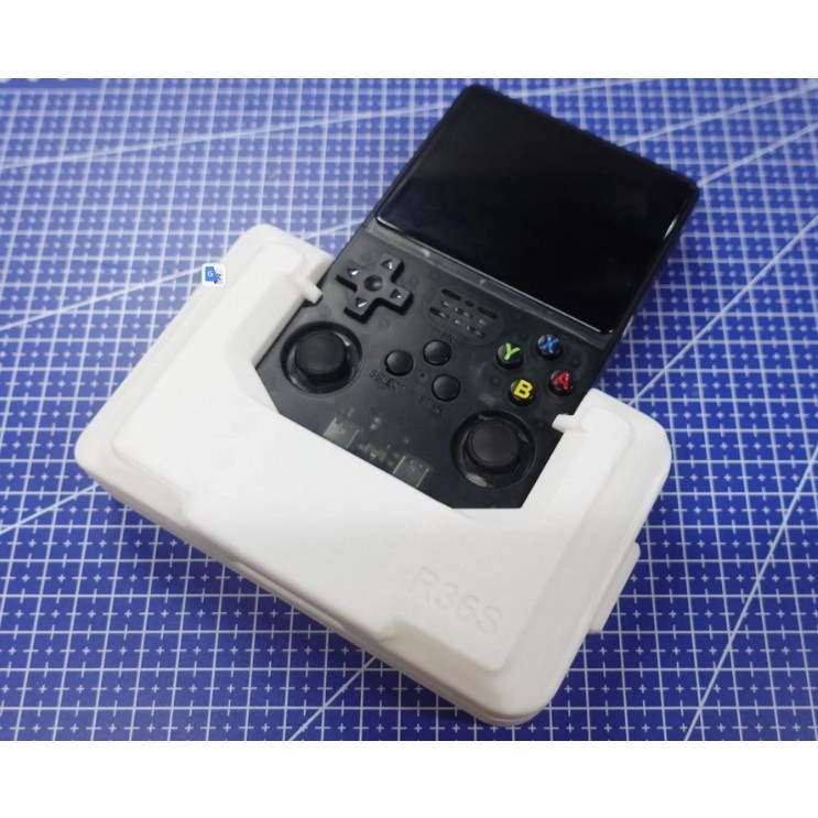 Bộ vỏ Grip Case  cầm tay dạng công thái học cho máy Data Frog R36S in 3d chất lượng cao - votri3d - 