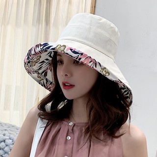 Mũ Nón Vành Rộng Nữ Chống Năng Đi Biển 2 Mặt Quảng Châu 17/4