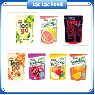 Bịch Nước 10 Túi Oishi 180ml Chanh- Đào - Nho - Táo -Tăng Lực