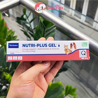 Gel dinh dưỡng cho chó mèo Nutri Plus Gel Virbac 120.5g - Phụ kiện thú cưng Hà Nội