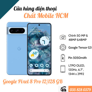 Điện thoại google pixel 8 pro 12/128/256gb quốc tế