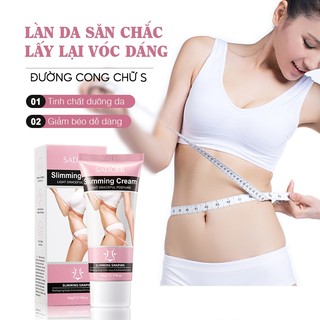 Kem giảm mỡ bụng giảm nếp nhăn SADOER dưỡng ẩm eo thon gọn hiệu quả an toàn