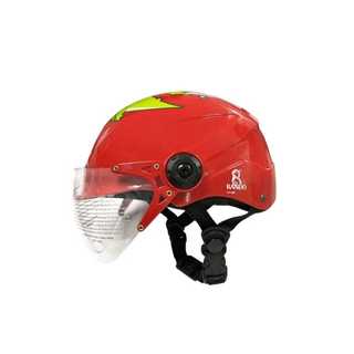 Nón bảo hiểm trẻ em rando màu đỏ - chpm-03