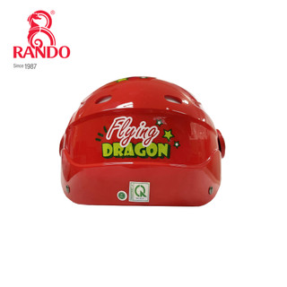 Nón Bảo Hiểm Trẻ Em RANDO Màu Đỏ - CHPM-03