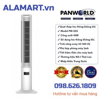 QUẠT THÁP REMOTE THE PURE PANWORLD PW-22G ( THE LUXURIA PW-L360 )