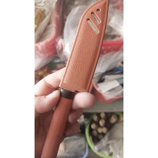 Dao gọt trái cây có nắp đậy - dao gấp 2 lưỡi dao ( giao màu ngẫu nhiên )