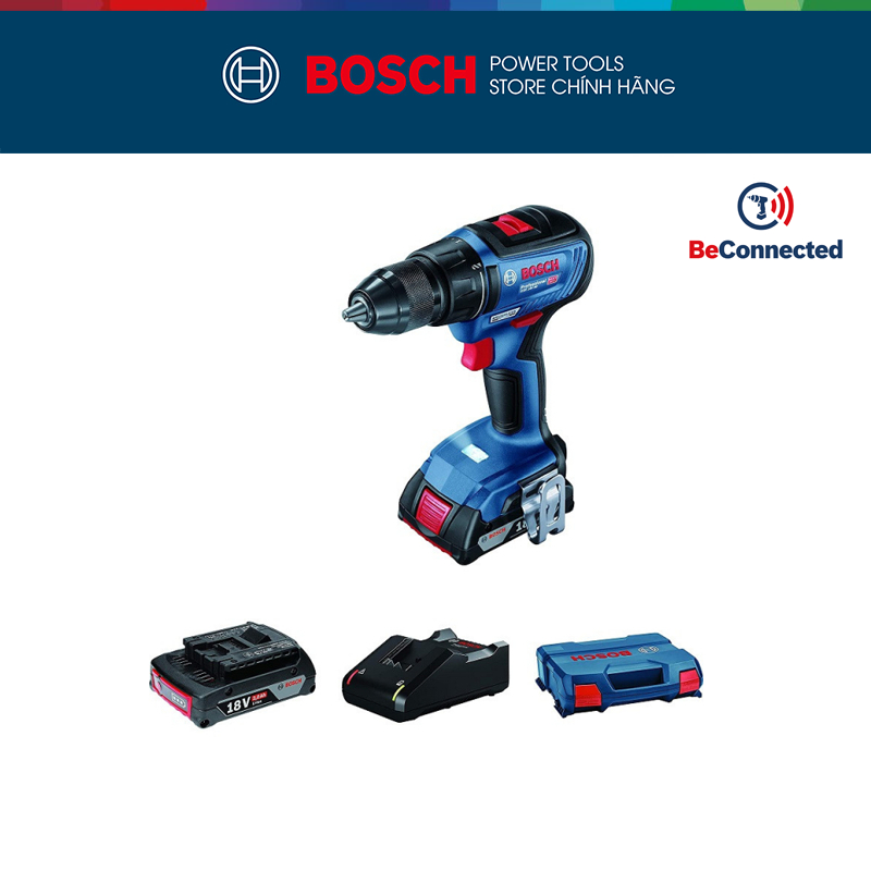 Máy khoan vặn vít dùng pin Bosch GSR 18V-50