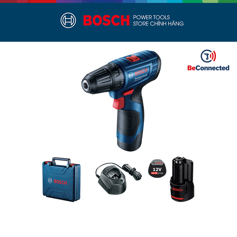 Máy khoan vặn vít dùng pin Bosch GSR 120-LI GEN II