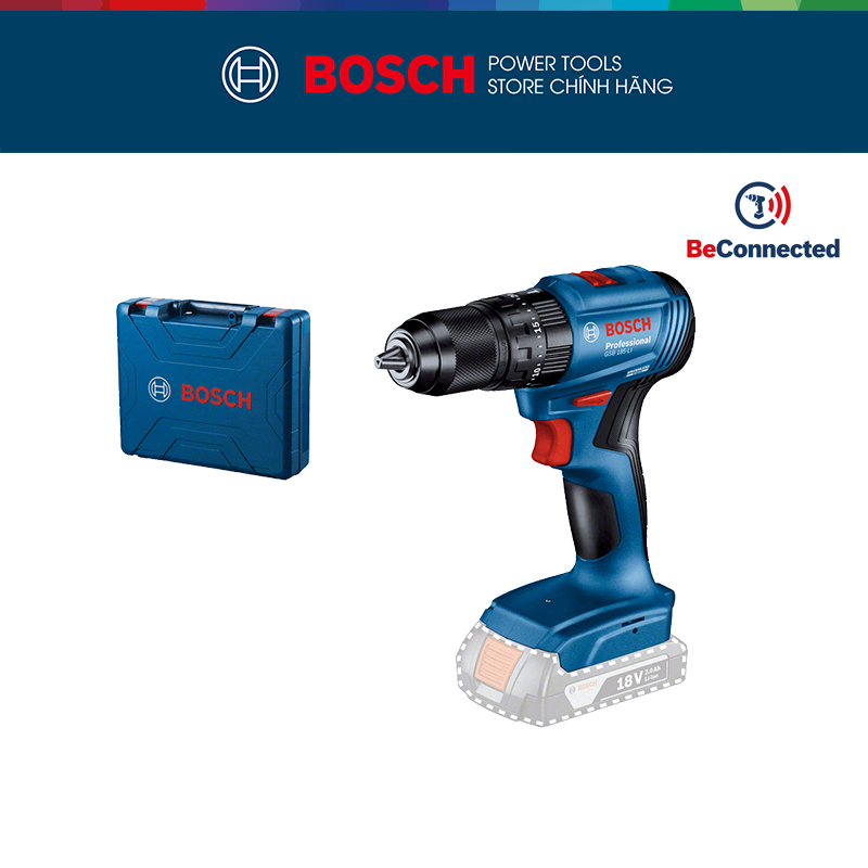 Máy khoan động lực dùng pin Bosch GSB 185-LI (SOLO)
