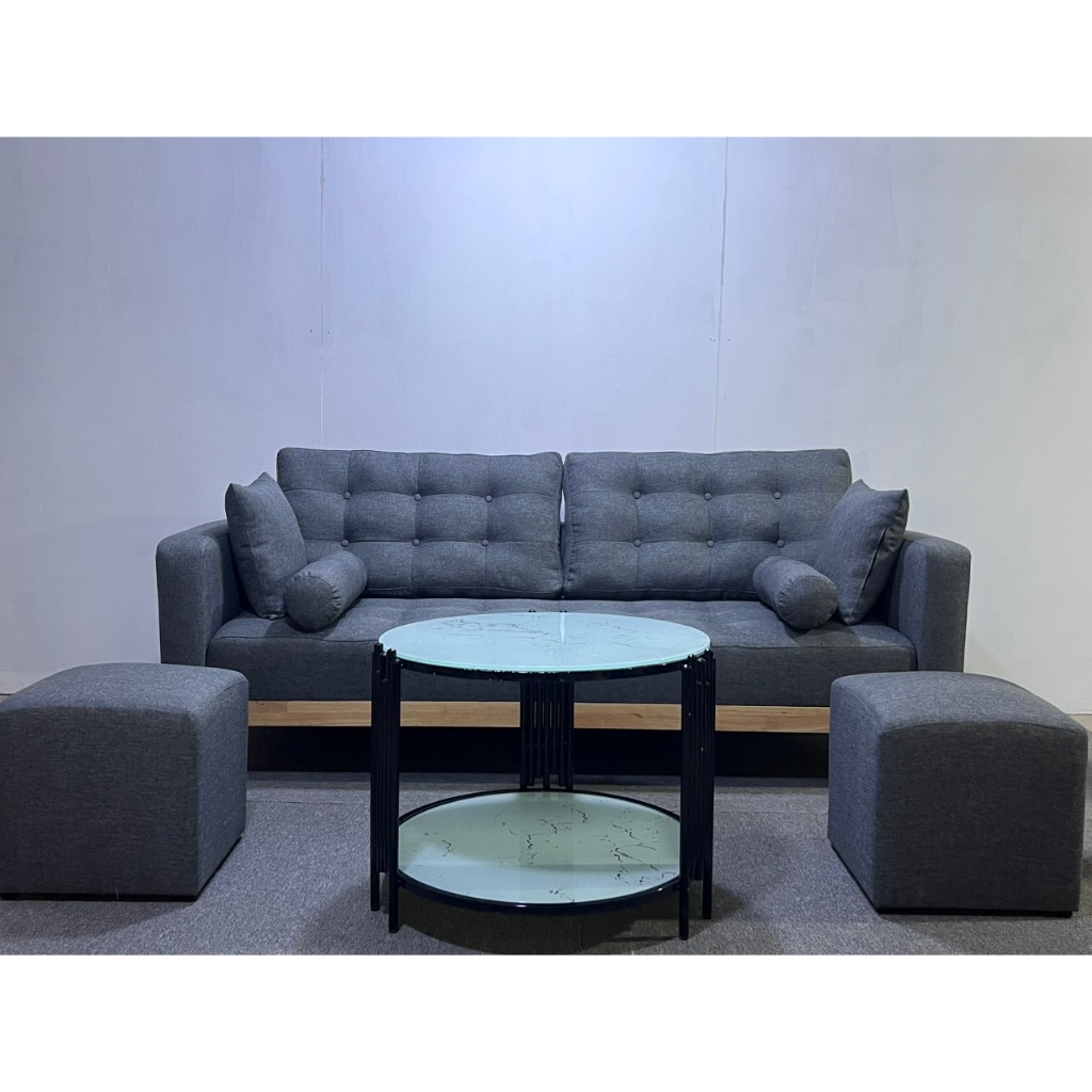 Combo sofa băng 1m90 đặt phòng khách ( tặng kèm 4 gối ôm) - bảo hành 12 tháng | BigBuy360 - bigbuy360.vn