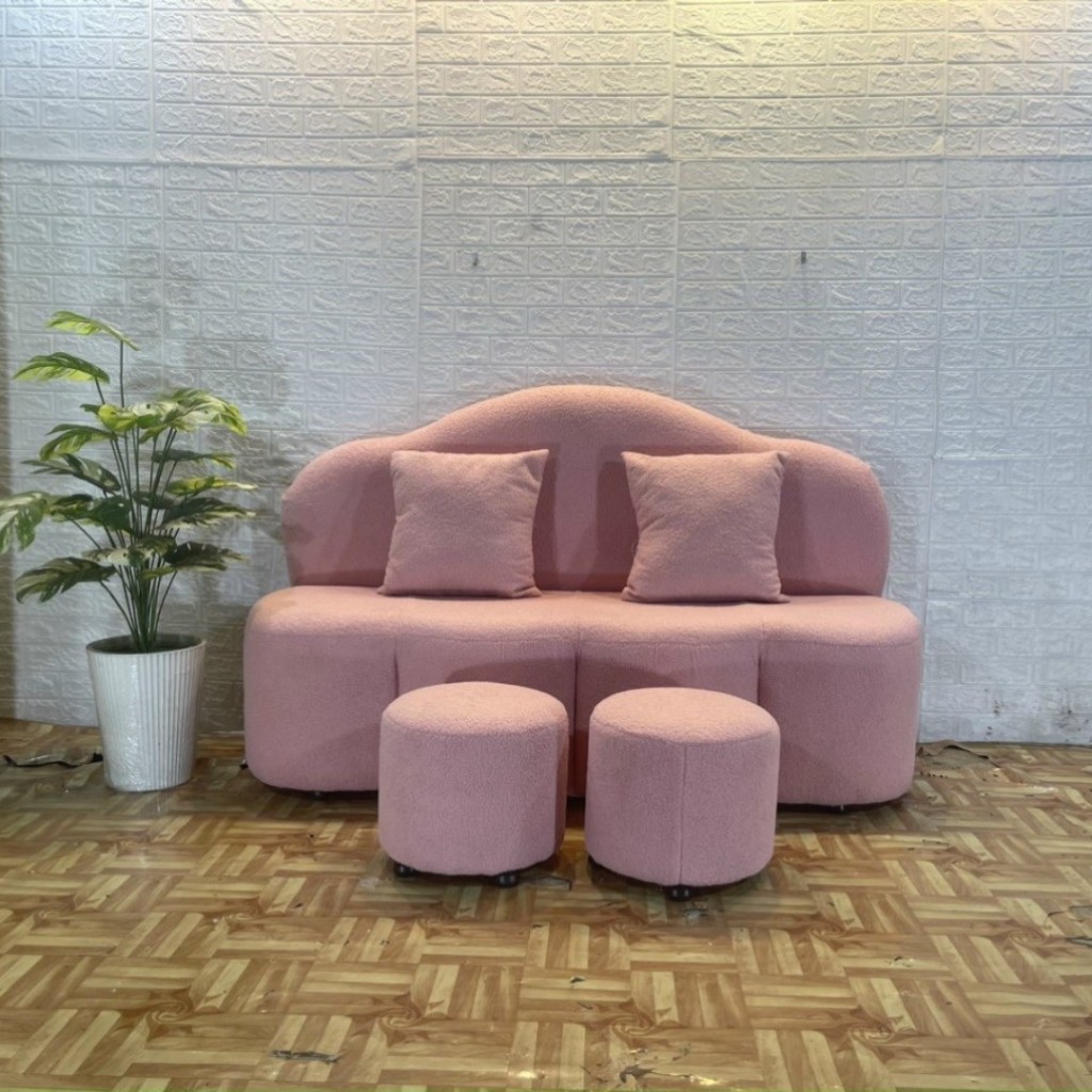 Ghế sofa MINI hình đám mây siêu xinh - sofa nail - sofa thư giãn - bảo hành 1 năm | BigBuy360 - bigbuy360.vn