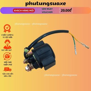 Rơ Le đề tròn gắn cho xe máy số - A589 phutungsuaxe