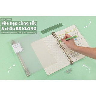 File còng sắt 8 chấu B5 KLONG MS 549