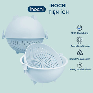 Bộ thau rổ xoay đa năng 28cm Inochi
