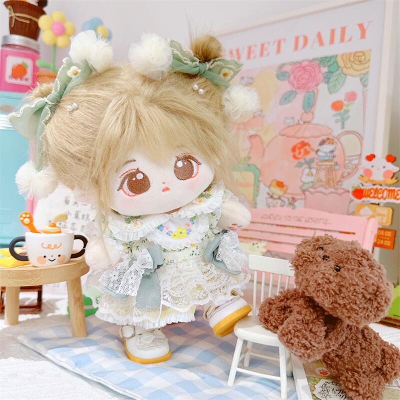 Outfit doll quần áo búp bê 20cm set váy công chúa  siêu cấp đáng yêu