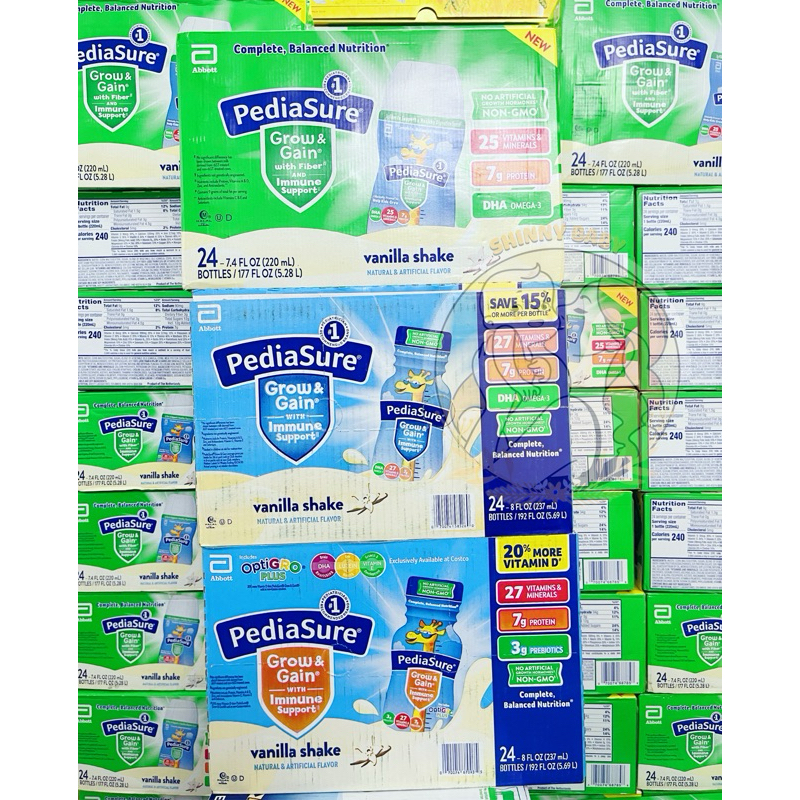 Date 5/26 Sữa nước Pediasure vani Mỹ – Bé biếng ăn, chậm tăng cân – Thùng 24 chai