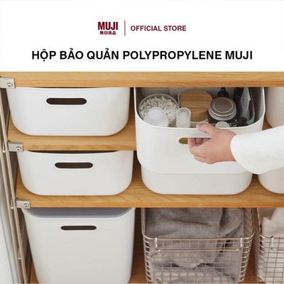 Hộp Bảo Quản Polypropylene MUJI