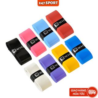 Quấn cán vợt cầu lông Whizz cuốn vợt cầu lông pickleball cần câu cá mềm mại, bám tay chống trượt thấm mồ hôi