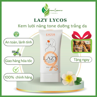 Kem lười LAZY LYCOS -Kem face lười LAZY dưỡng trắng da, che khuyết điểm, chống nắng -Dung tích50ml