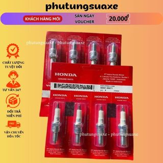 Bugi Honda Xe số Xe ga, Bugi chân ngắn chân dài hàng Indo chính hãng phutungsuaxe