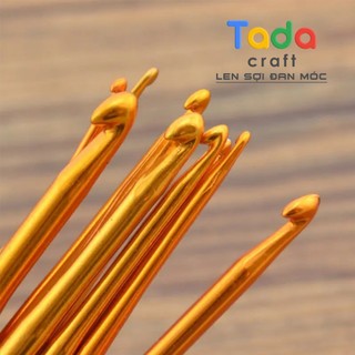 Kim móc 2 đầu cán vàng lẻ size