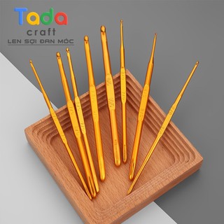 Kim móc 2 đầu cán vàng lẻ size